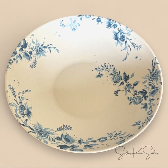 12" Melamine Floral Serving Bowl Blue – Threshold Studio McGee, Target 2023 - Picture 5 of 6